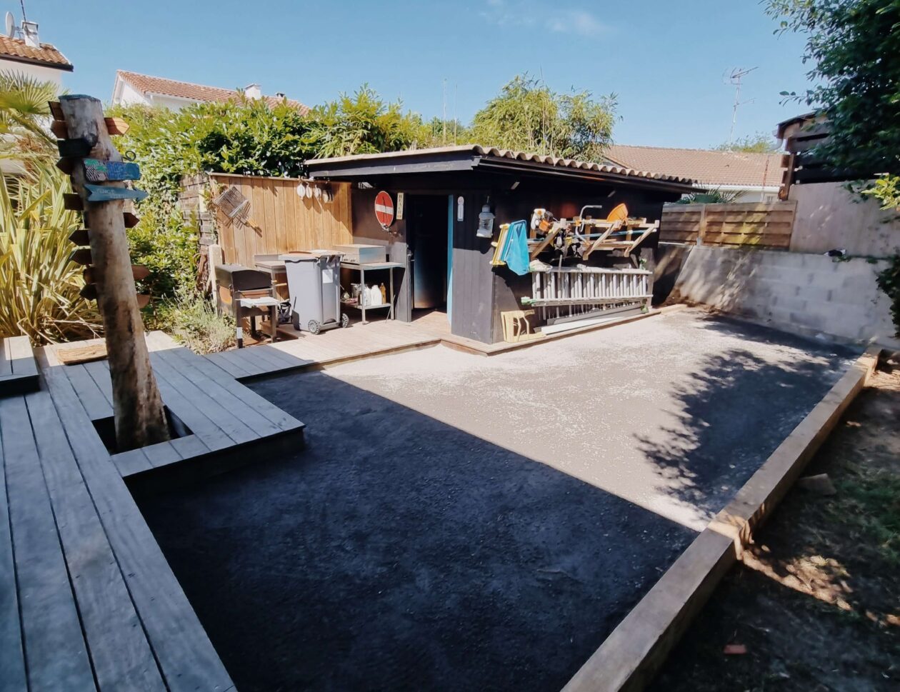 Terrain de petanque